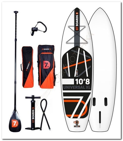 Надувная доска для SUP серфинга D7 Boards Universal XL 10.8