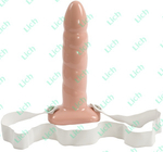 Страпон CORKSCREW STRAPPY телесного цвета