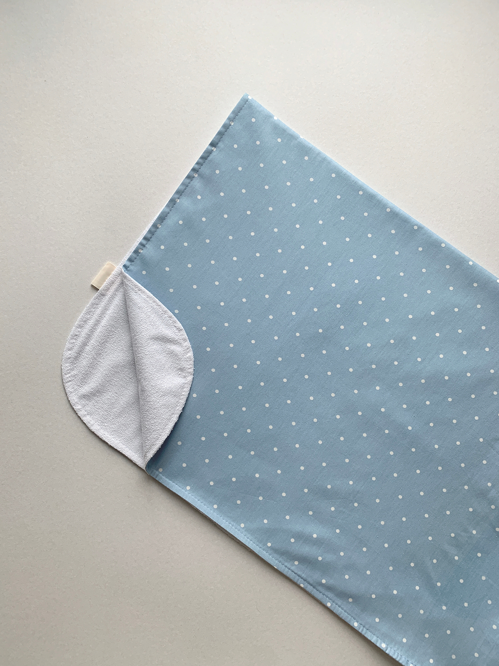 Набор пеленок "Голубой горошек XS"