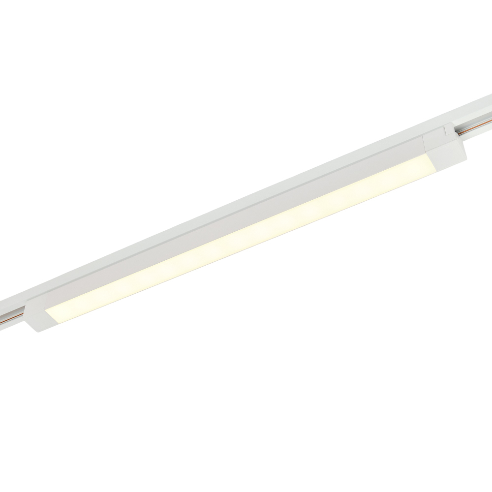 Трековый однофазный светодиодный светильник 30W 220V MyFar Lines MT0110-30W4K-W