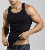 Хлопковая майка Gentlemen (Размер: XL) (Цвет: белый)