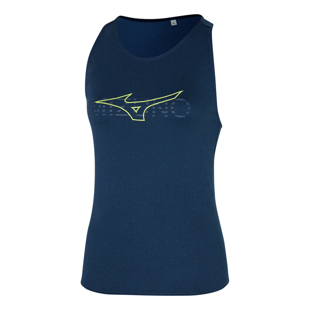 Женская теннисная майка Mizuno BR Tank Top Women - Dark Blue
