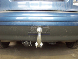 Оцинкованный фаркоп на Audi A4 седан/универсал (Avant) 2000-2007, включая 4WD (Quattro), SEAT Exeo седан/универсал 2009- (без электрики), Galia A036C