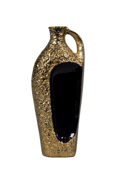 Ваза для цветов античная большая золото