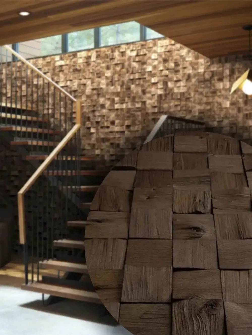 Стеновые панели из Сибирского кедра