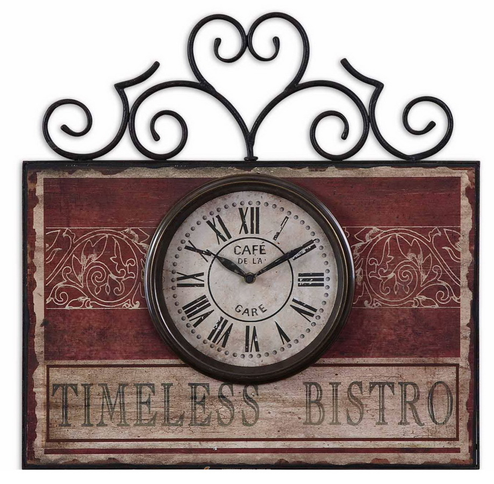 Часы настенные Uttermost 06663 Timeless bistro США