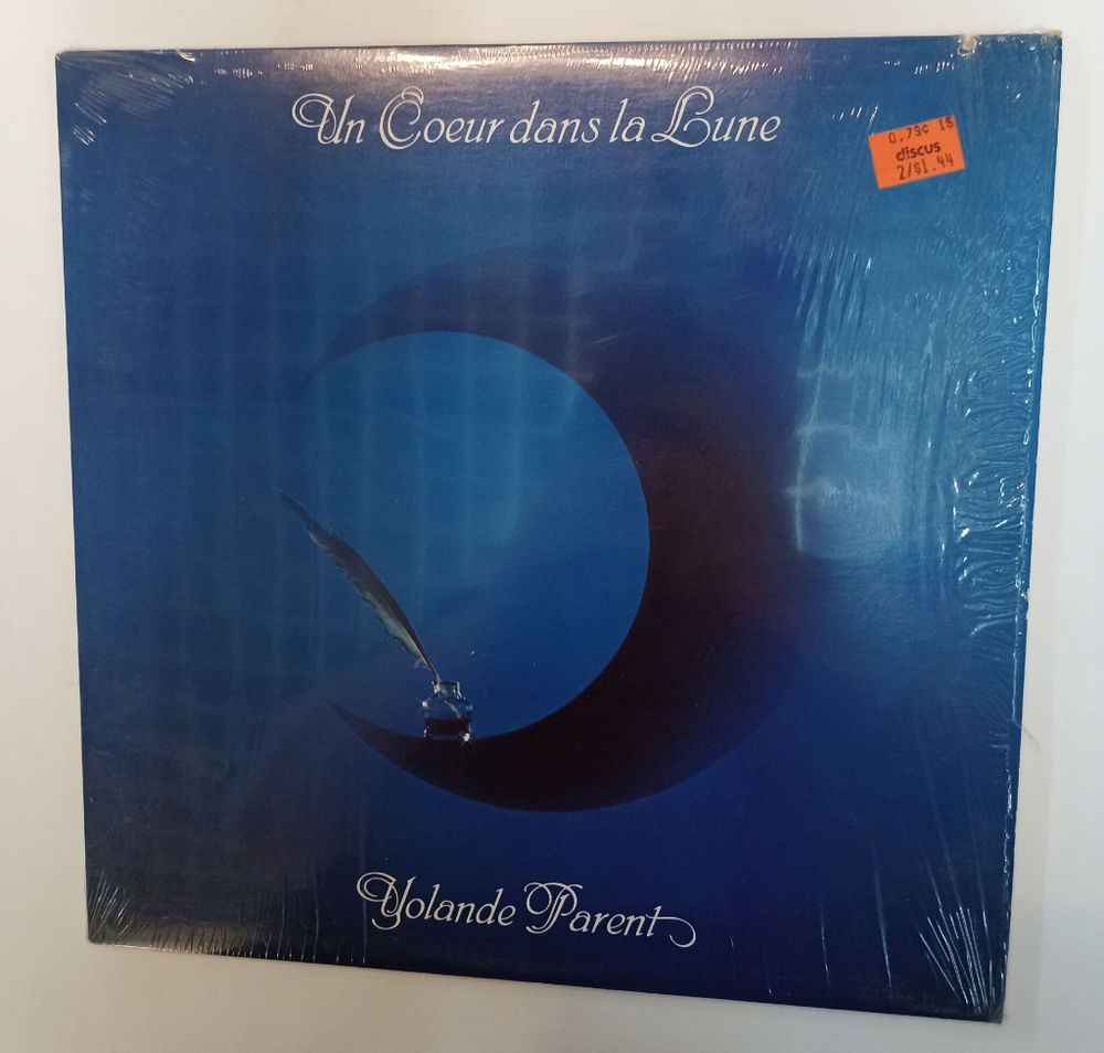Винтажная виниловая пластинка LP Yolande Parent Un Coeur Dans La Lune (Canada 1977)