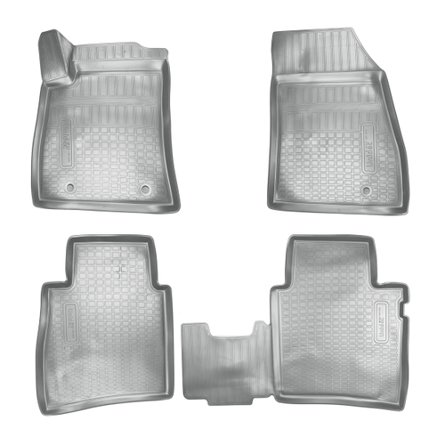 Ковры в салон Norplast/Unidec для Nissan Sentra в кузове B17 (2014-)Полиуретан,Серый, арт.NPA11-C61-630-G