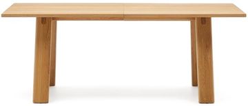 Arlen Раздвижной стол из массива дуба и шпона с натуральной отделкой 200(250) 95 см Испания