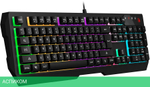 Клавиатура A4Tech Bloody Neon черный (B135N)