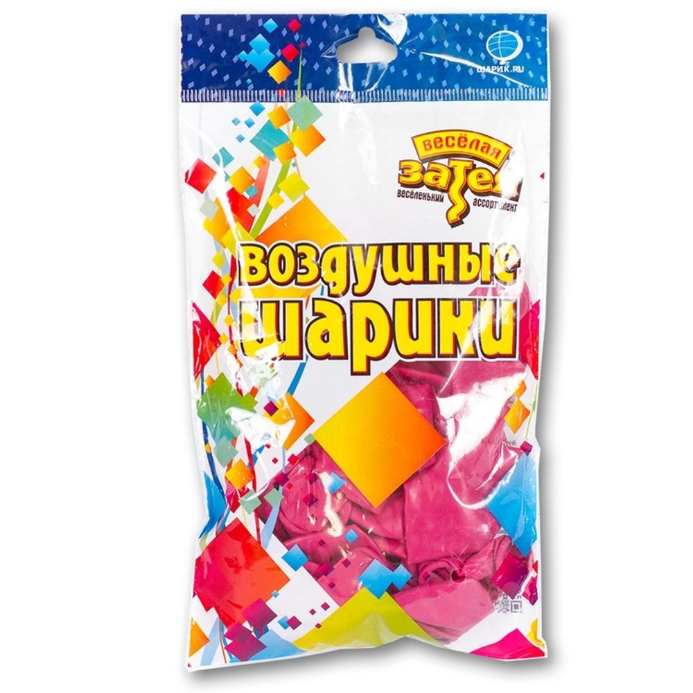 Шар (12"/30 см) Металлик Rose Red, 25 шт.