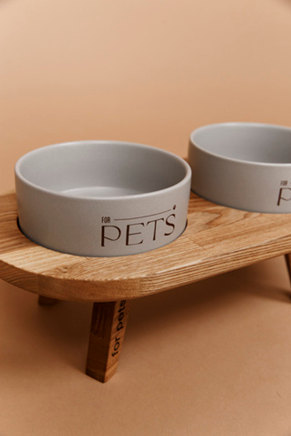 Миски с подставкой