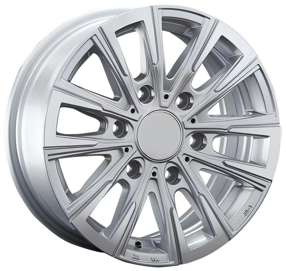 LS Wheels 812 8x20 6x139.7 ET 30 Dia 77.8 (BKF)