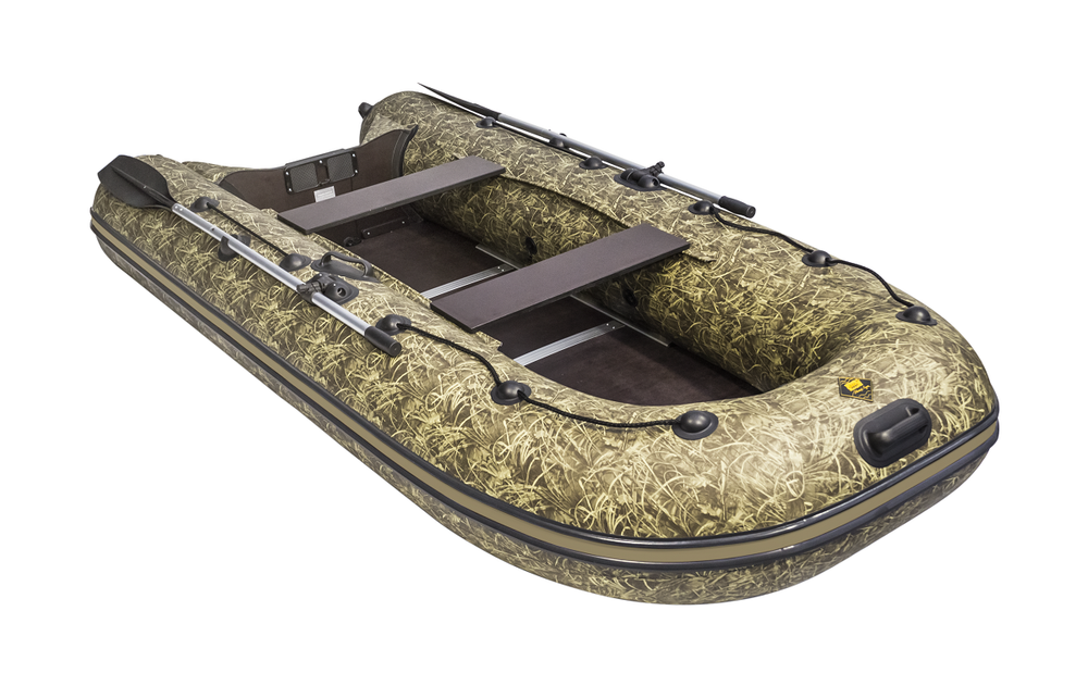 Ривьера 3200 СК камуфляж + BST 40 L (комплект лодка + электромотор)