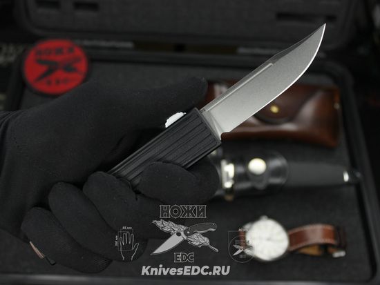 Складной нож автоматический Steelclaw ТТ-2 c клинком из стали D2, рукоять G10