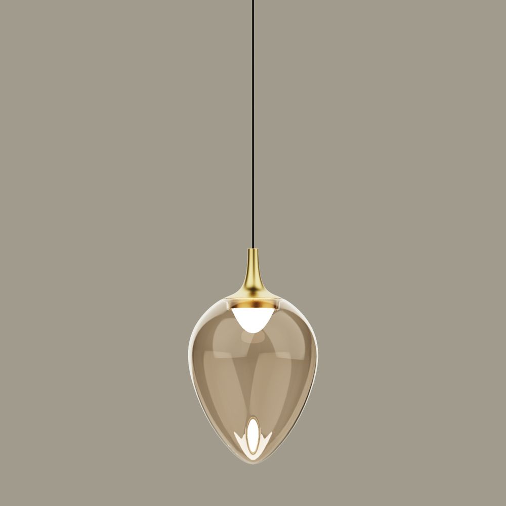 Подвесной светильник MD24001012-1A brass/champagne