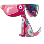 Брошь Shadore Собака XZ2291.7 R/S