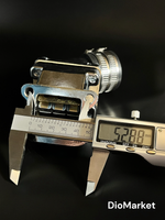 коллектор впускной + клапан тюнинг хонда дио 18 27 такт 24 30 51 Хонда дио такт lead af20 lead 90 Хром