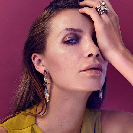 Серьги Dyrberg Kern TENERE SG GOLDEN_GREY 470030