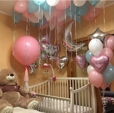 Шарики на выписку