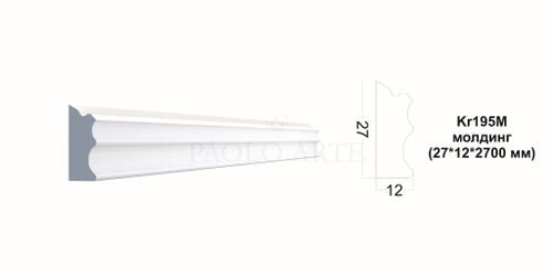 Молдинг Kr195M