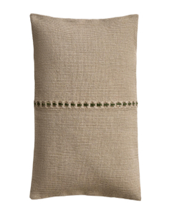 Zara Home наволочка декоративная из льна, зелёный, 30x50 см