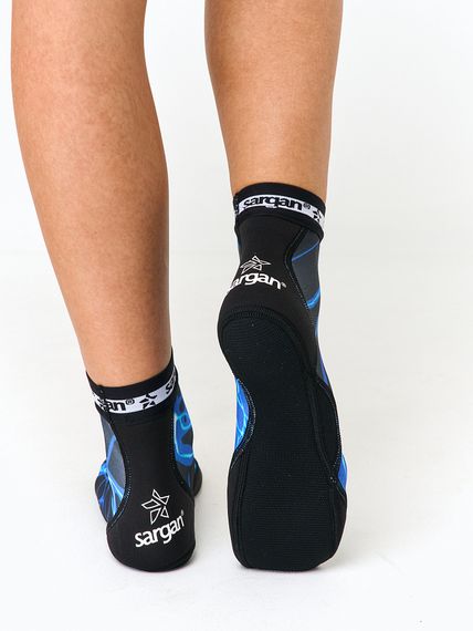 Носки пляжные Sargan Пляжка 2.0 неопрен/лайкра черно-синие