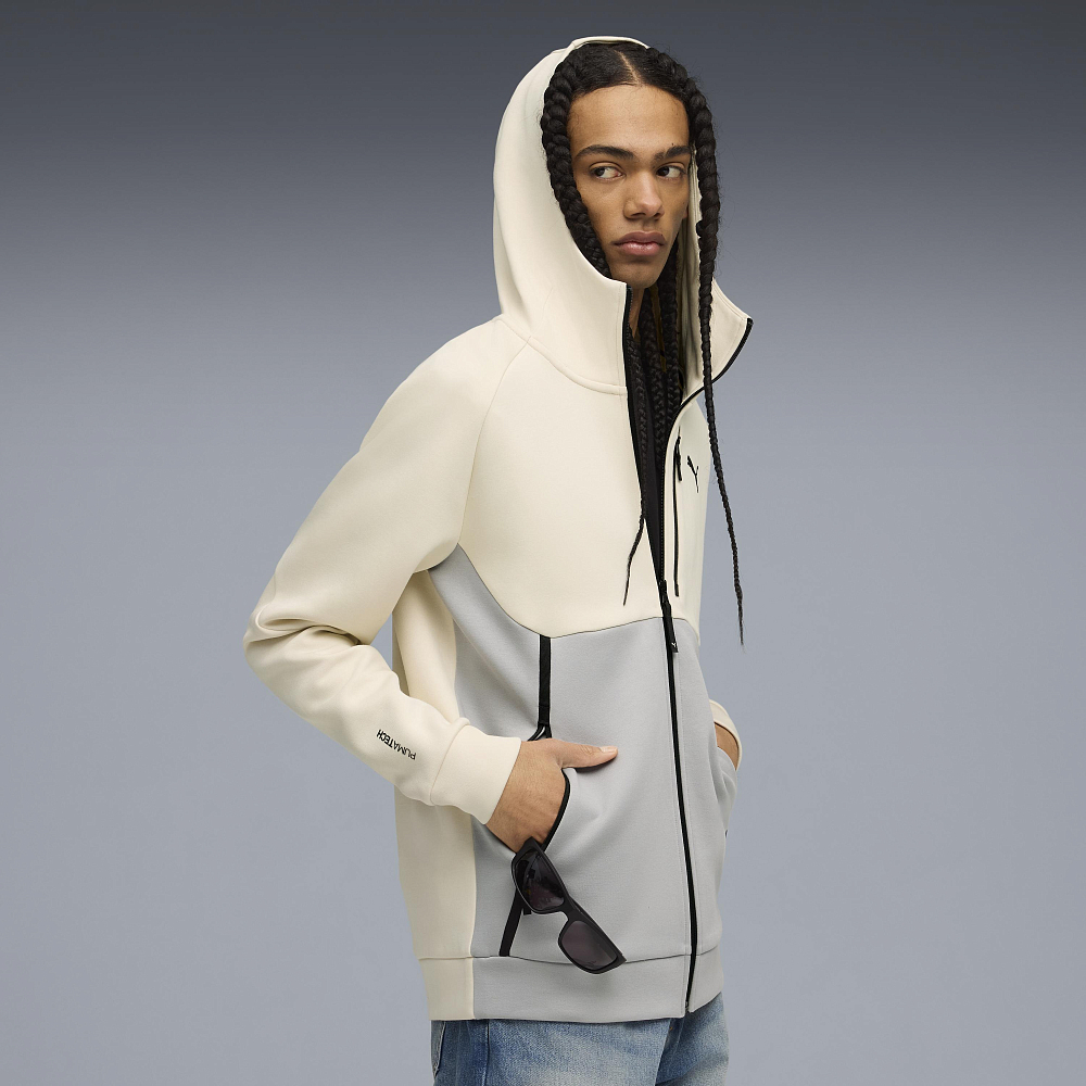 Мужская толстовка PUMA TECH Full-Zip Hoodie