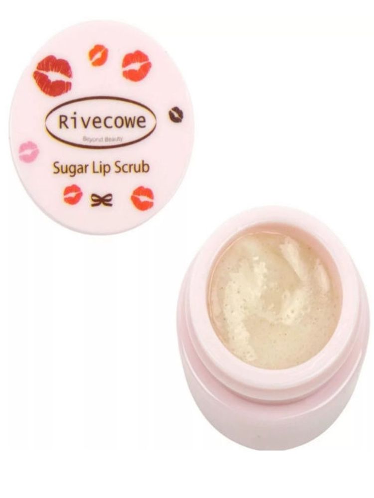 Скраб для губ САХАРНЫЙ RIVECOWE Beyond Beauty Sugar Lip Scrub, 8 гр