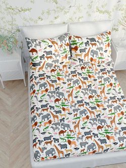 Простынь Сказка "Animals" 150х215 см,бязь