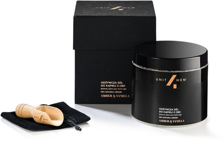 Unit4Men Bath Set Amber & Vanilla - соль для ванн с конопляным маслом /   / GTIN 5907812299293