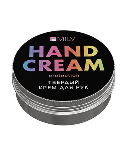 Твёрдый крем для рук Milv «Печенье». 45 г