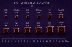Гранат Квадрат