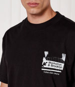 Футболка CALVIN KLEIN JEANS - черный(J30J326864)