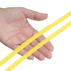 Резинка отделочная желтая 10 мм, Турция