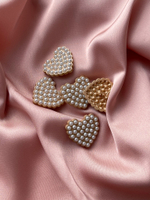 Пуговицы Жемчуг Сердце