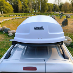 Автобокс Way-box Lainer 460 литров белый. Размер 175*82*42 см.