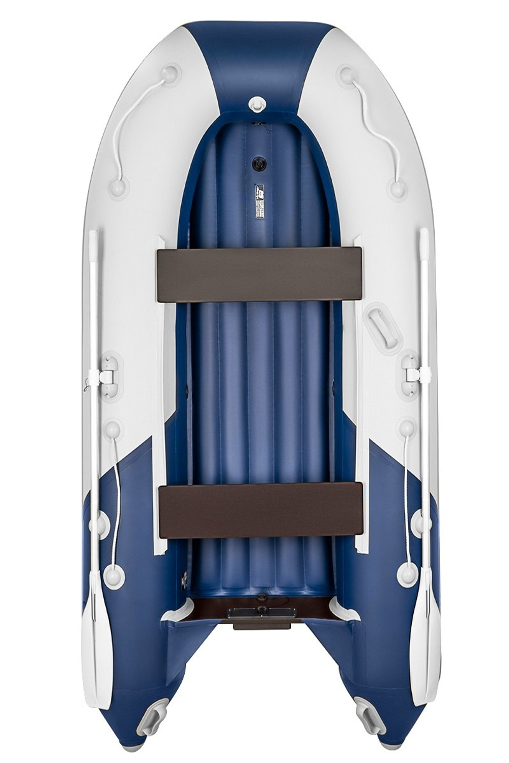 Ривьера Компакт 3200 НДНД комби св-серый/синий (лодка ПВХ)