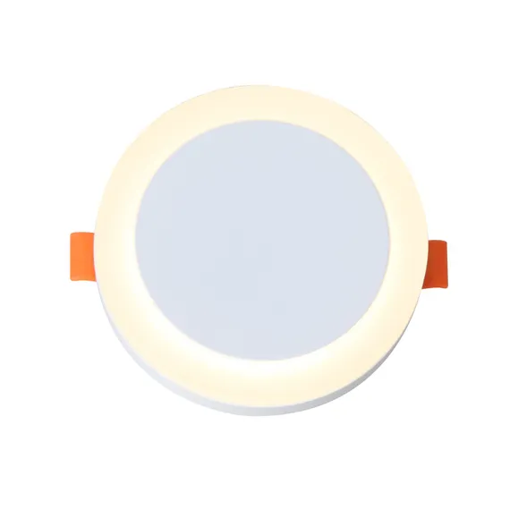 ST104.502.06 Светильник встраиваемый Белый LED 1*6W 3000K 468Lm Ra>80 120° IP20 D110xH20 170-240V Встраиваемые светильники