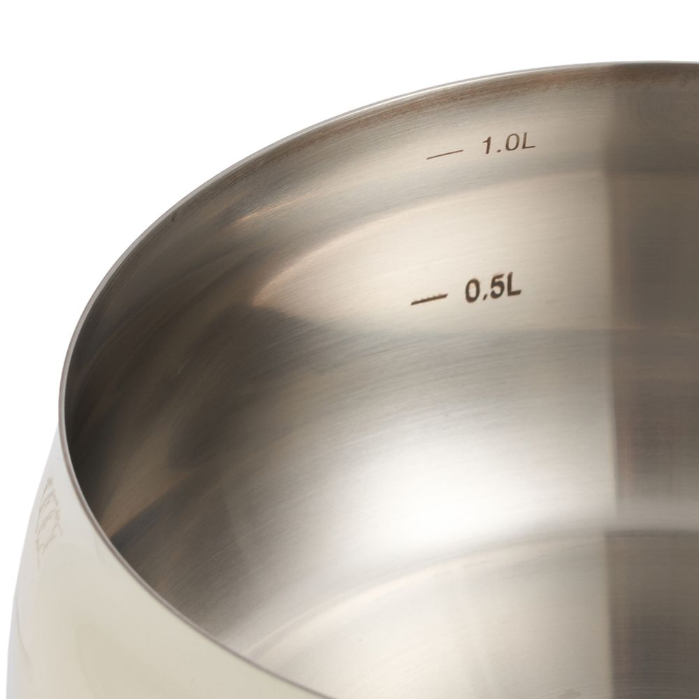 Ковш из нержавеющей стали Gipfel Novella 52289 14 см/1 л