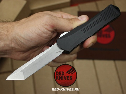 Heretic Knives Manticore-E T/E - черная рук, светлый клинок RK/Н94