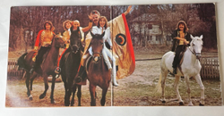 Винтажная виниловая пластинка LP Dschinghis Khan Чингисхан Moskau (Германия 1979) (С Плакатом)