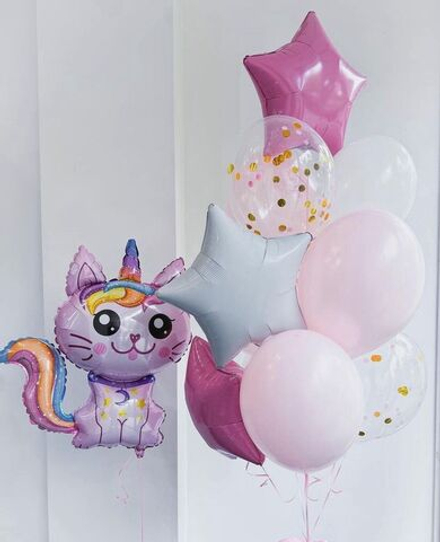 Композиция "Зефирный кот"