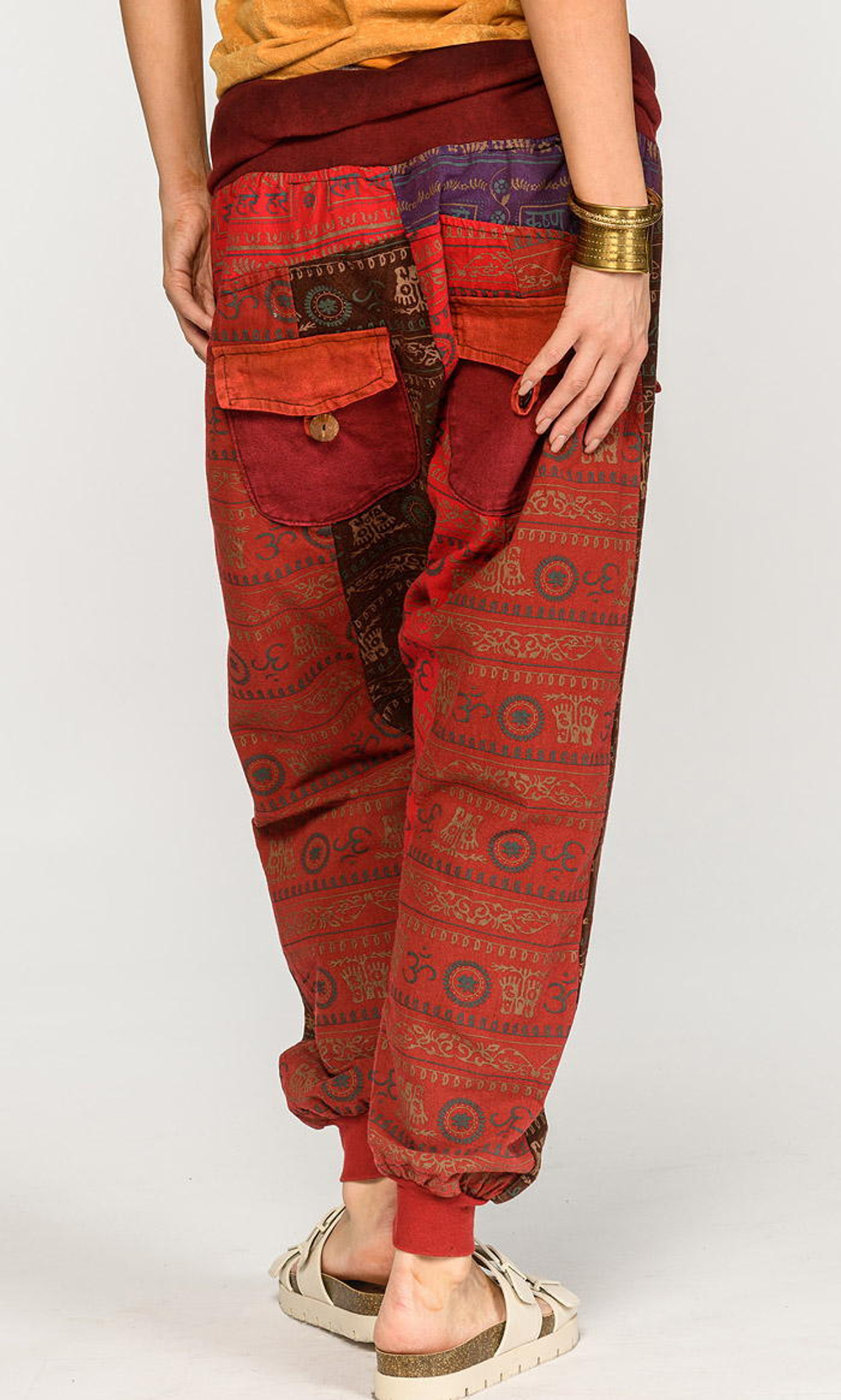 Цветные тайские штаны Рейнутрия