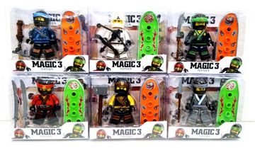 Фигурки лего NINJA 9см в ассортименте