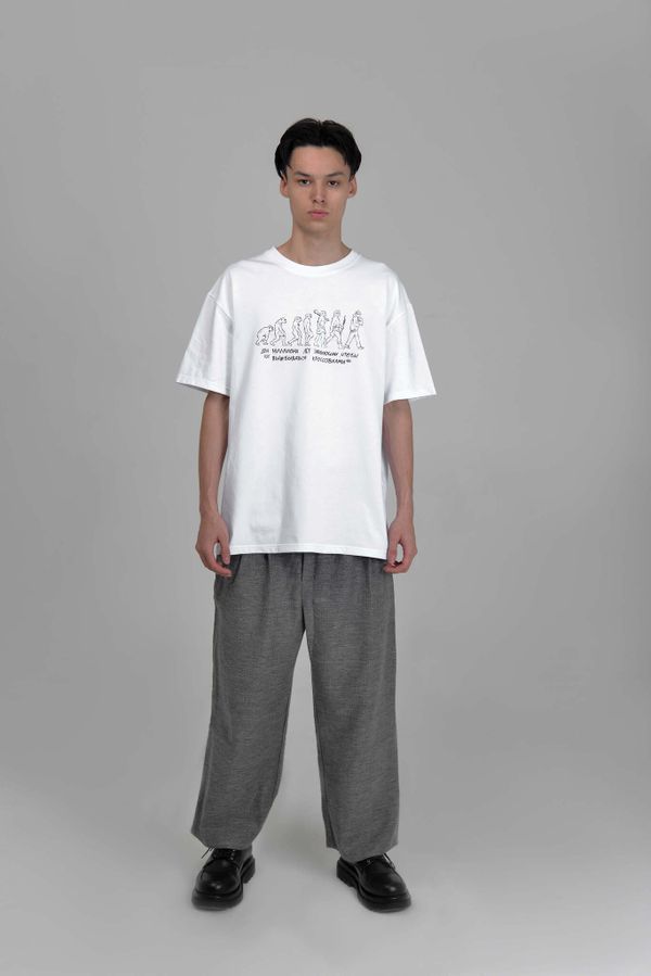 Брюки Soul Company Snkr Head Серые - фото 5