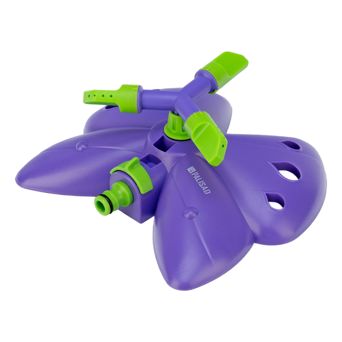 65401 Разбрызгиватель вращающийся // на подставке // 3 лопасти // регулируемый // Palisad