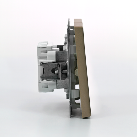 Выключатель 2-кл. ArtGallery (сх. 5) 10AX механизм шампань SE GAL000551