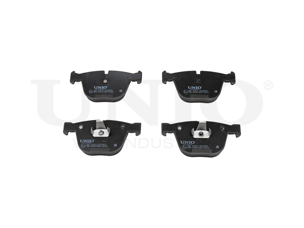 Колодки тормозные диск. задние UNIO BRP-20016