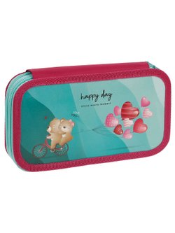 Пенал 2 отделения, 190*105 ArtSpace "Happy Day", ламинированный картон